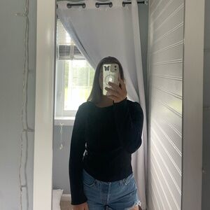 Basic black long sleeve